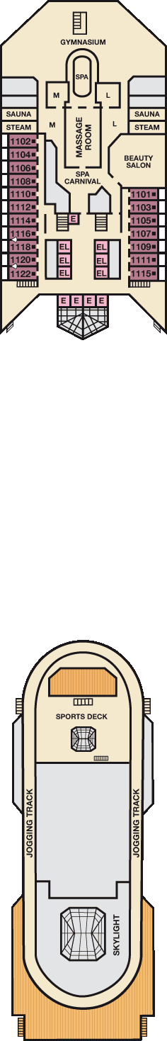 Spa dek