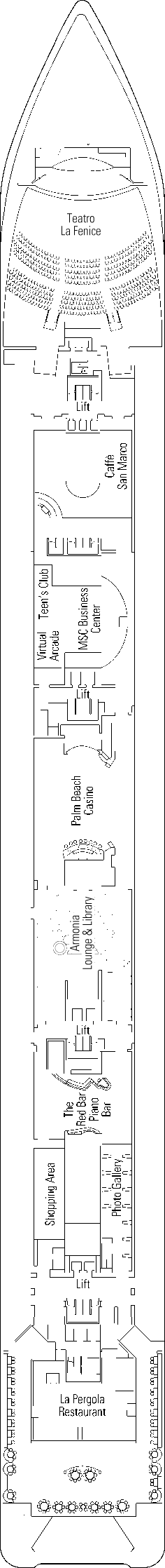 Diamante dek