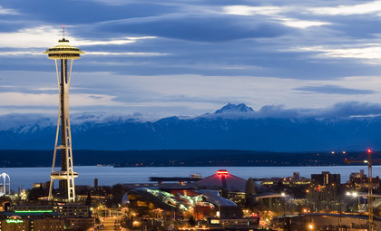 Cruisehaven Seattle Noordwesten Verenigde Staten