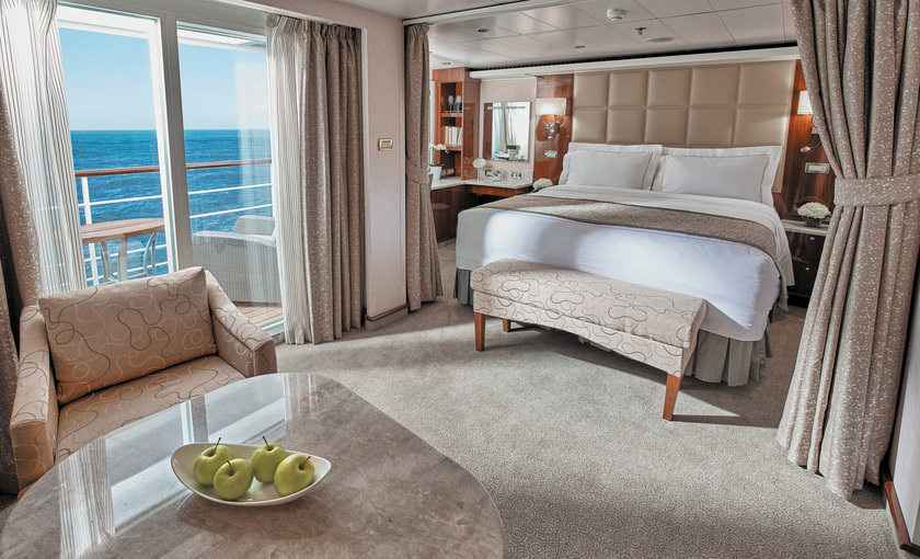 Penthouse Suite luxe schip Voyager Regent Seven Seas