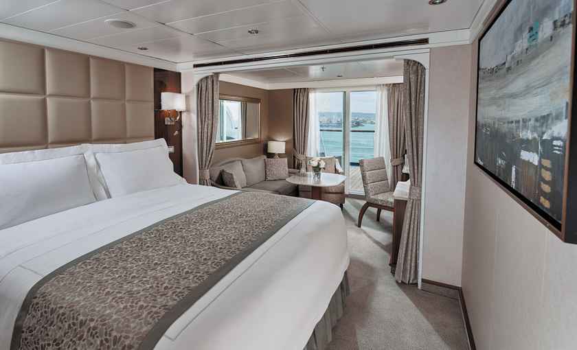 Penthouse Suite luxe schip Voyager Regent Seven Seas