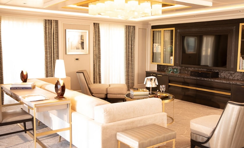 Seven Seas Suite luxe ruime schip Splendor Regent Seven Seas