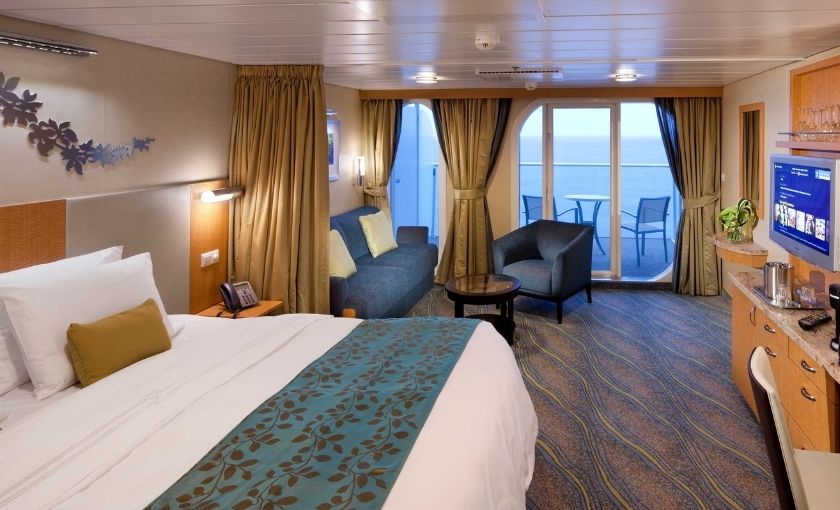 Oasis of the seas buitenhut met balkon 8D