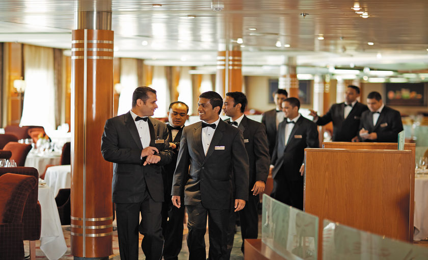 Uw eigen butler tijdens de cruise