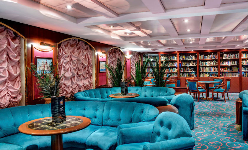 Lounge van MSC Lirica