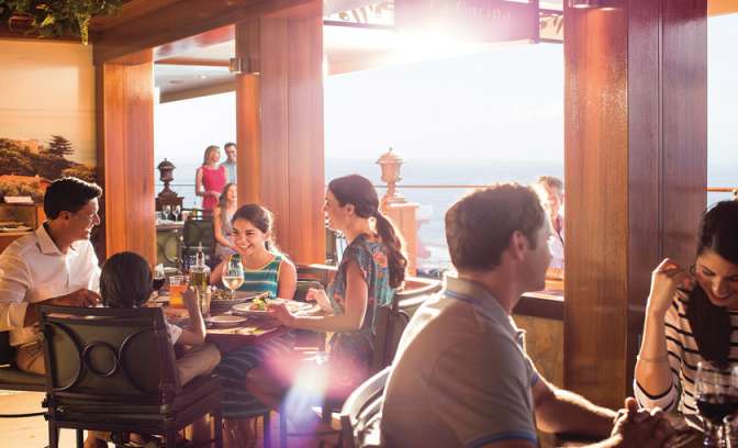 Restaurant La Cucina van Norwegian Cruise Line