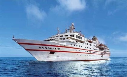 De Hanseatic van Hapag-Lloyd Cruises