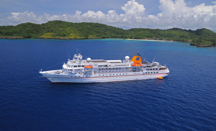 het schip Berem van rederij Hapag-Lloyd