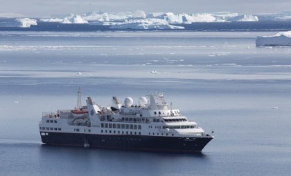 Cruiseschip Silver Explorer van rederij Silver Sea