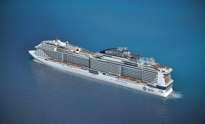 Cruiseschip MSC Grandiosa van rederij MSC Cruises