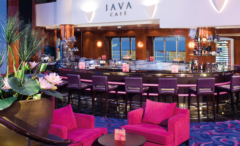 Het Java café op de Norwegian Gem van NCL