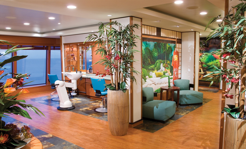 Beautysalon op de Norwegian Gem van NCL