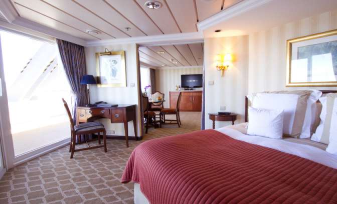 Een suite op de Azamara Quest van Azamara Club cruises