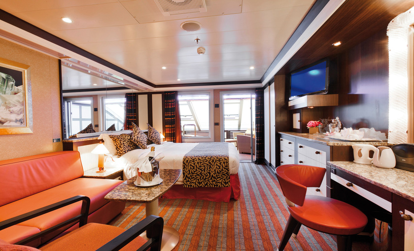 Een suite op de Costa Favolosa