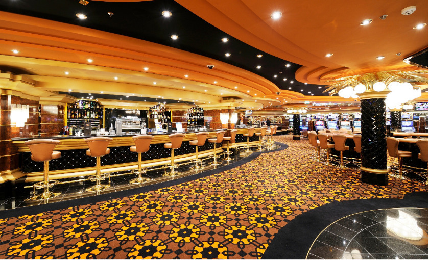 Het casino op de MSC Preziosa