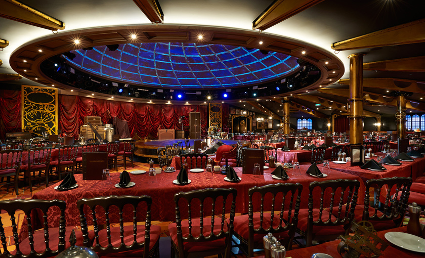 Dinerzaal op de Norwegian Getaway van NCL