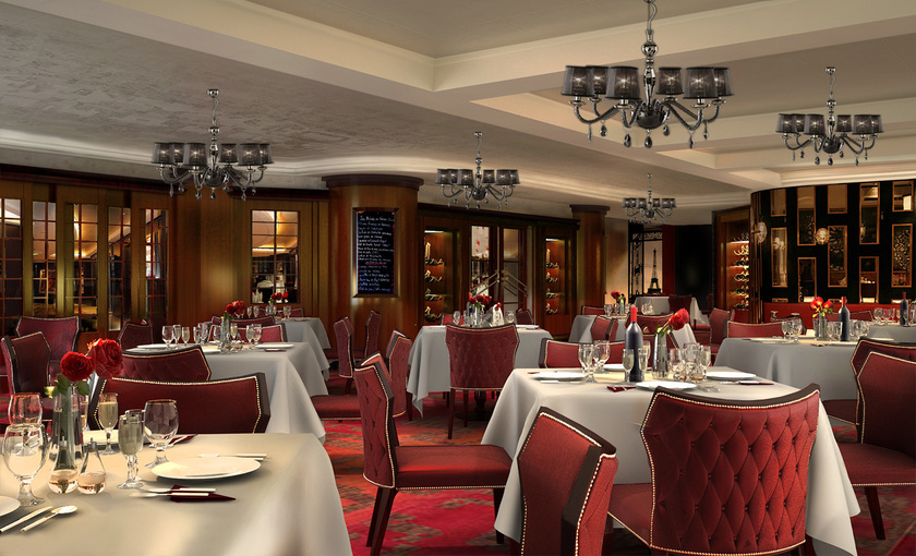 Le bistro op de Norwegian Escape van NCL