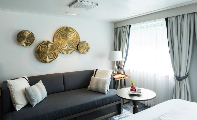 Yacht suite woonkamer