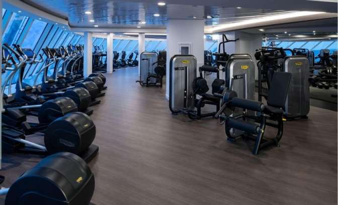 Celebrity Edge Fitness center