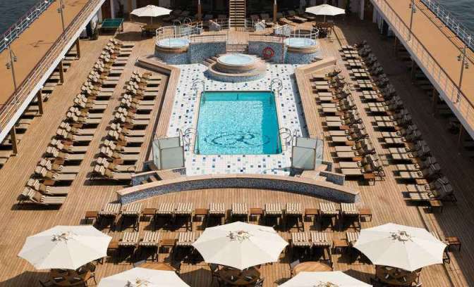 Pooldeck Seven Seas Mariner schip